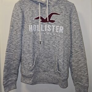 Hollister California Women's‎ Hoodie Gray Pullover W/Kangaroo Pocket SZ: XSM